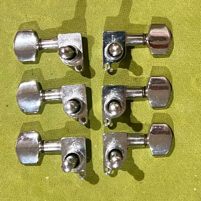 Schaller M6 Tuning Machines 1970s Chrome image 5