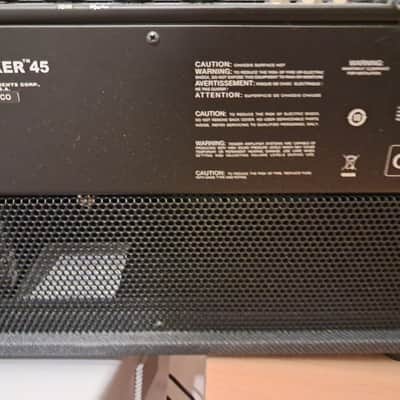 Fender Bassbreaker 45 2-Channel 45-Watt Guitar Amp Head 2016 - 2018 - Gray Tweed image 4