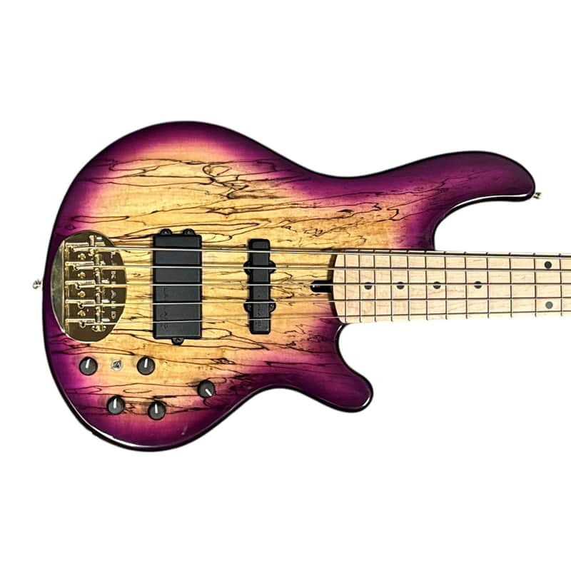 Lakland Skyline 55-02 Custom, Spalt Violet Burst / Maple 9.4 LBS *IN STOCK* image 1