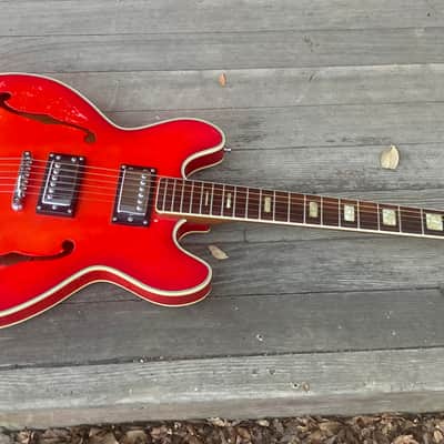 c. 1970 Galson ES-330 copy  - Cherry Red, Matsumoku Japan image 5