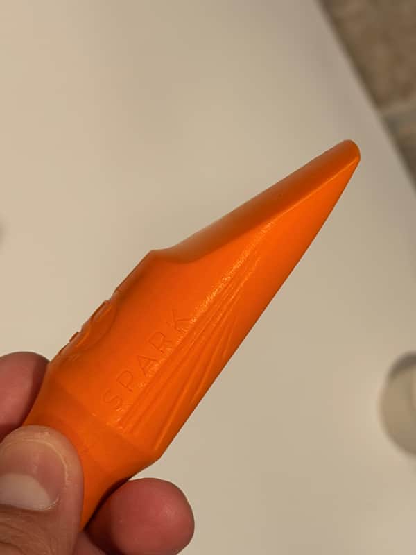 Syos  Alto Saxophone Lava Orange 7 top opening  2020-2023 - Spark image 1