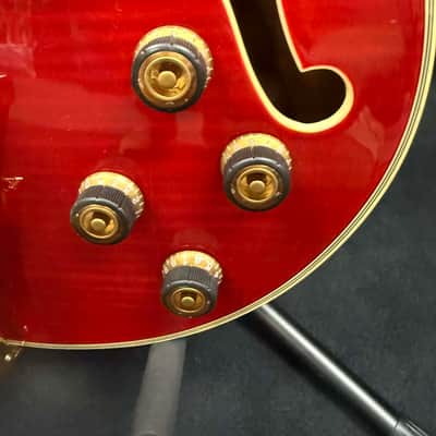 Ibanez GB10SEFM-SRR George Benson Signature 2022 - Present - Sapphire Red image 5