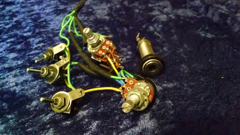 1987 Ibanez R540 Radius Wiring Harness image 1