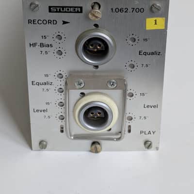 Studer A62 - amps image 1