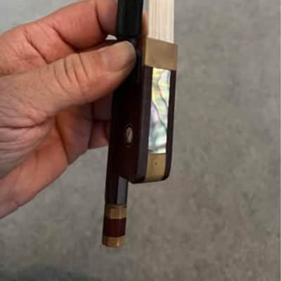 Andre Tellis Model 300, 4/4 2020, Chestnut + 2 bows + 2 cases! image 4