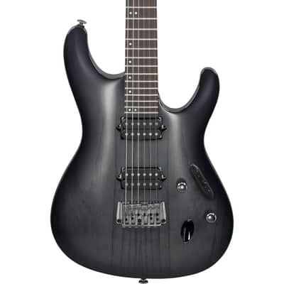 Ibanez S6621AH S Prestige 6-String Electric Guitar - Transparent Gray Burst image 1