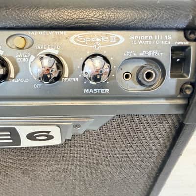 Line 6 Spider III 15 15-Watt Modeling Guitar Amplifier w/ Built-In Effects & Headphone Output 2006-2010 image 2