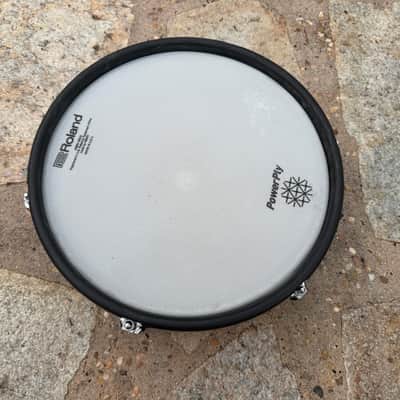 Roland pd-120 Drum Mesh 12" Electronic Trigger Pad - Dual Trigger - white image 2