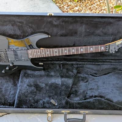 ESP Custom Shop M-II KH-2 Kirk Hammett Signature Specs 1993 OHSC Black image 6
