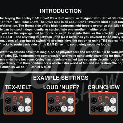 Keeley Electronics D&M Drive & Boost pedal image 4