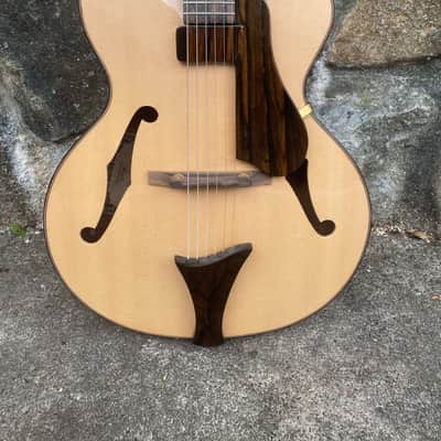 Goodman 16" Archtop 2022 Natural -Rare Koa back,sides and neck and Sitka spruce top. image 3