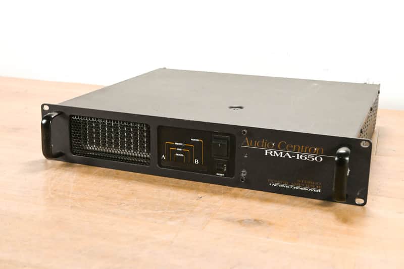 Audio-Centron RMA-1650 1300W Stereo Power Amplifier CG0124G image 1