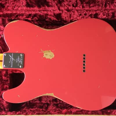 Fender Nocaster 51 relic 20th anniversary custom shop 2015 - Faded fiesta red image 7