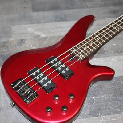 Yamaha RBX-374 2000 Cherry Red Bass With Hard Case Four String! image 5