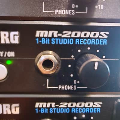 PRICE DROP! -> Deck #1 ... Korg MR-2000S-BK-SSD 1 Bit Studio Recorder with Solid State Drive 2010s - Black image 11