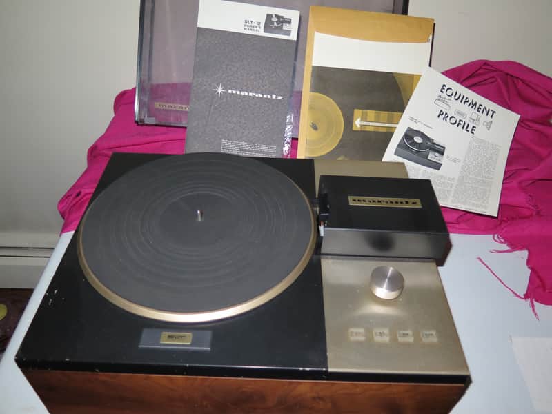 RARE Vintage Marantz SLT-12U Linear Tracking Turntable for records record player stereo component image 1