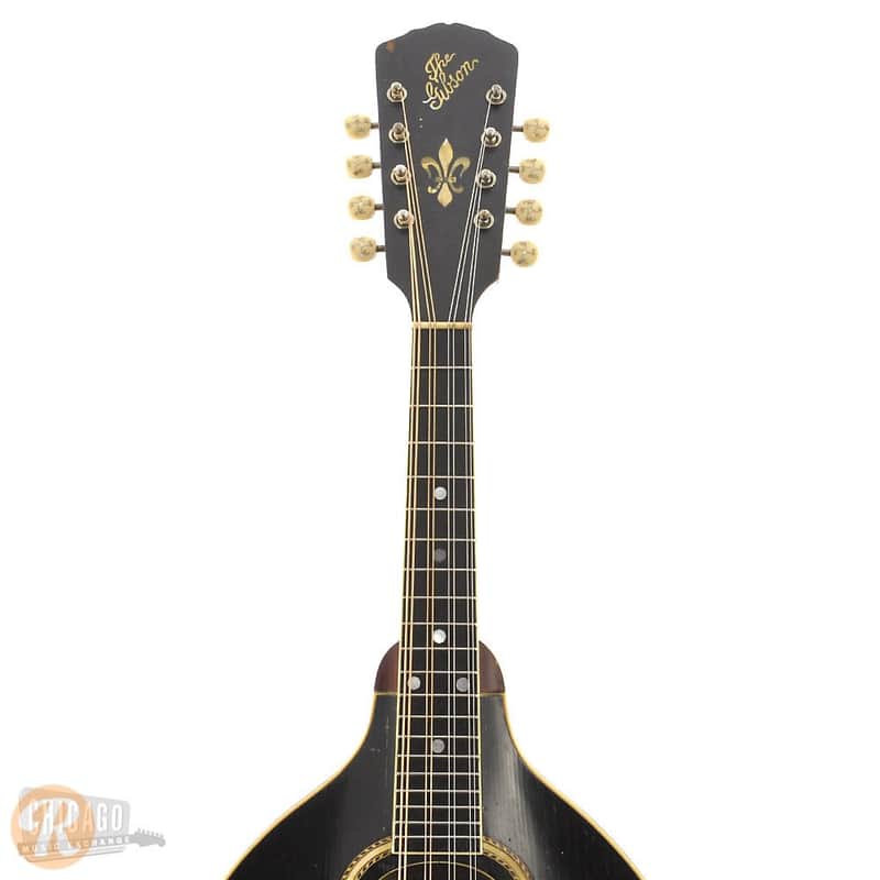 Gibson Style A-4 Mandolin Black 1912 image 6