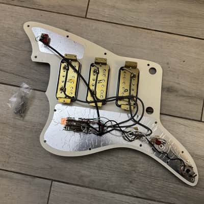 2018 Fender American 60th Anniversary Triple Jazzmaster LOADED Pickguard Filter'Tron Tortoise Shell USA Humbucker Limited Edition Filtertron image 2