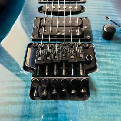 Cort X-11 2004 Transparent Blue MIK image 5
