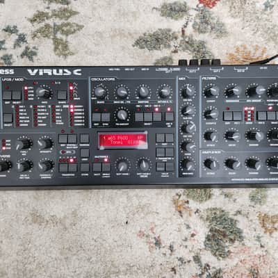 Access Virus C Desktop Digital Synthesizer 2002 - Black