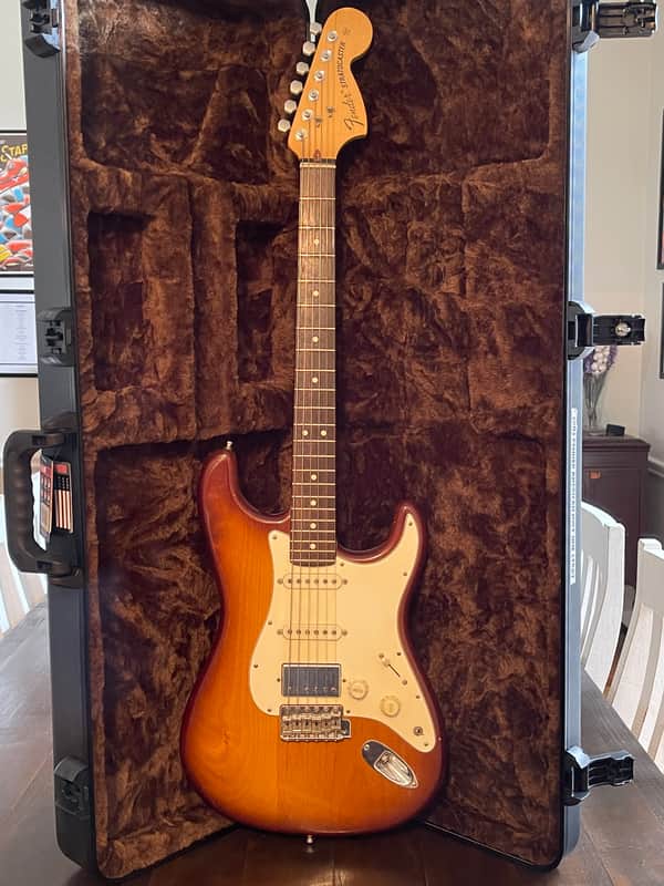 Fender Highway One Stratocaster Gilmour Switch HSS with Lollar Pickups Callaham Big Brass Tremolo Nitro-Cellulose 2003