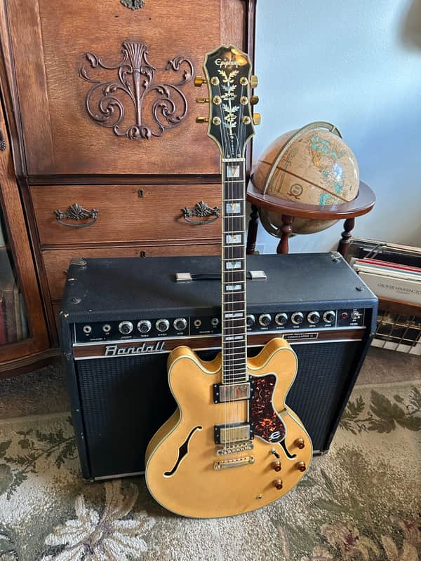1992 Epiphone Sheraton II Natural image 1