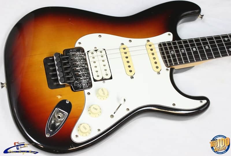 1989-1990 Fender Stratocaster Hot Rod Reissue, Sunburst, Japan