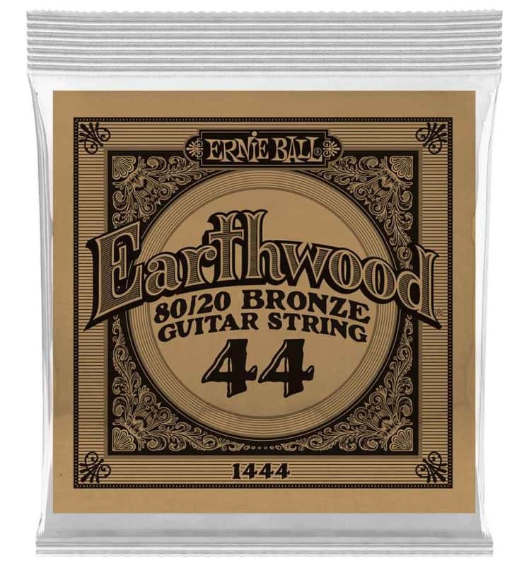 Ernie Ball P01444 .044 Earthwood 80/20 Bronze Acoustic Guitar String image 1