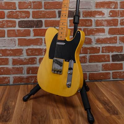 Fender Pre CBS Telecaster Butterscotch Blonde Relic Refin by Joe Riggio 1952 w/Hardshell Case image 5