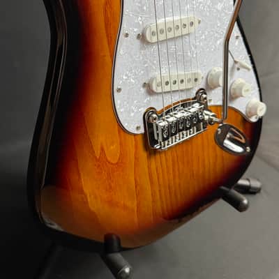 G&L Tribute Legacy Electric Guitar 3-Tone Sunburst Finish image 6
