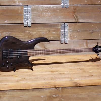 Dean Edge-4FL Fretless - Transparent Black image 2