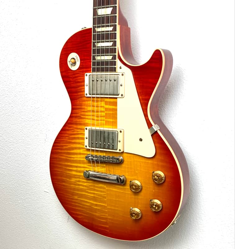 Gibson Custom Shop Historic '58 Les Paul R8 VOS 2015 - Flame Maple/ Heritage Cherry Burst image 1