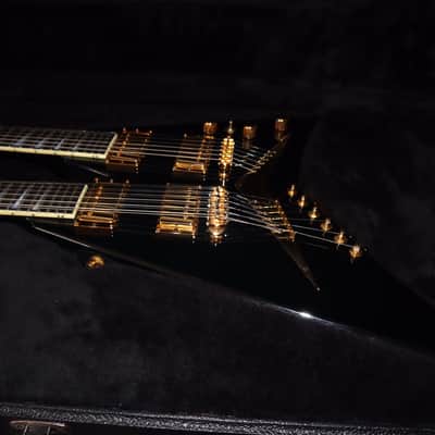Jackson USA Custom Shop Rhoads Doubleneck Black image 5