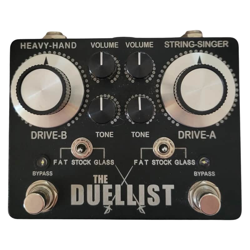 King Tone Guitar The Duellist V2 with Top Jacks | Reverb