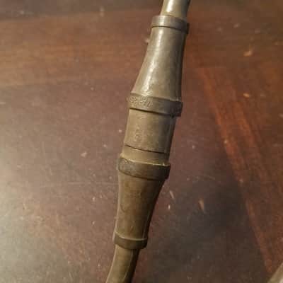 Belden Belden Bell & Howell RARE y-splitter remote switch 3-pin power cord cable projector amplifier 1950s - Brown molded rubber image 9