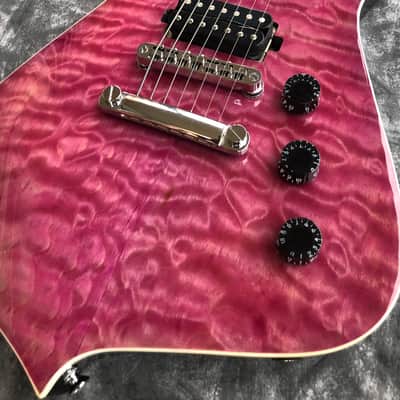 Iron Label Guitars Leonidas 7 String 2025 - Transparent Pink image 5