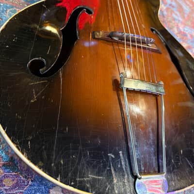1940s Epiphone Zenith Acoustic Archtop - Sunburst image 5