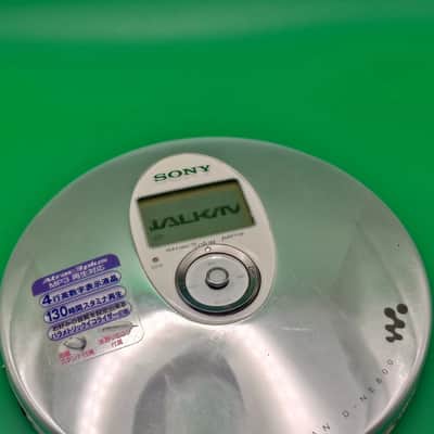 Rare parametric eq Sony Walkman portable Mp3 CD player D-NE800 silver W Accs image 4