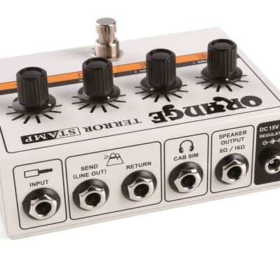 Orange Terror Stamp 20-watt Valve Hybrid Guitar Amp Pedal image 3