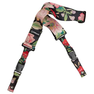DiMarzio DD2254 Steve Vai Botanical Floral Pattern Cliplock Guitar Strap