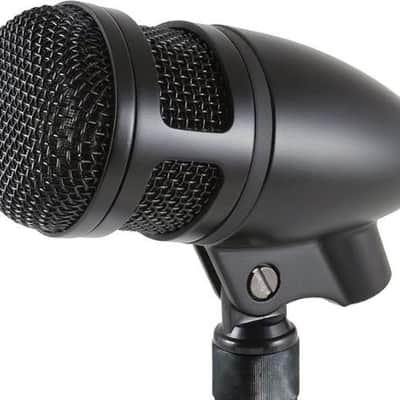 Large Diaphragm Supercardioid Dynamic Kick Drum Microphone, Black image 2