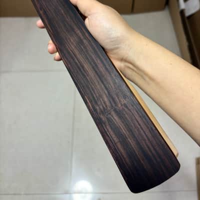 AAAA 6 String Rosewood Fretless Natural wood color Maple Electric guitar neck image 3