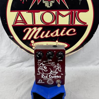 Menatone Custom Shop B.S. bs Edition Red Snapper Overdrive Pedal built for TrueTone Music image 1