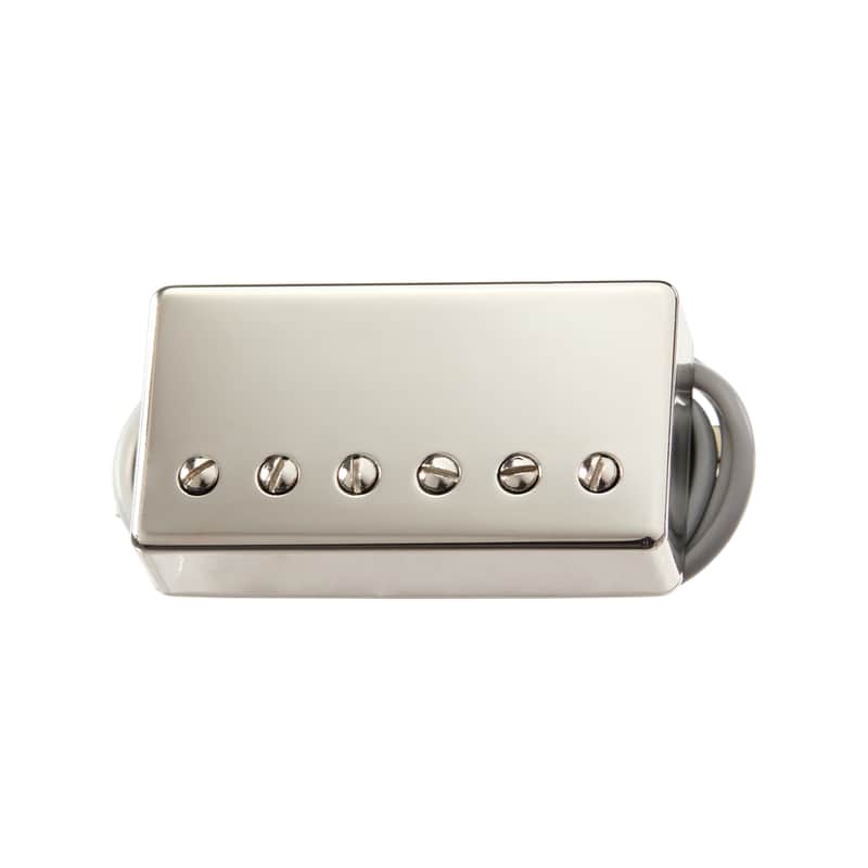 Gibson Elev8 Plus Treble Pickup, Double Black, Nickel Cover, 4-Conductor, Potted, 15k, Alnico 8