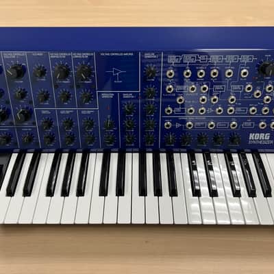 Korg MS-20 FS Monophonic Analog Synthesizer 2020 - Present - Blue