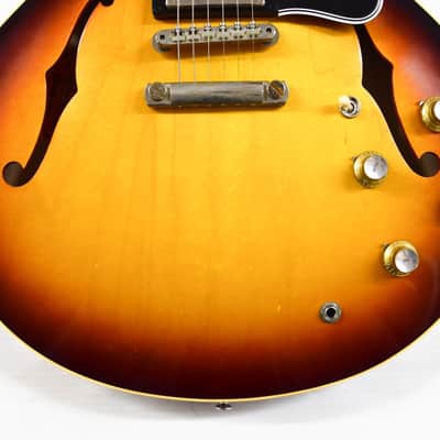Gibson Custom 1964 ES-335 Reissue VOS Vintage Burst image 3