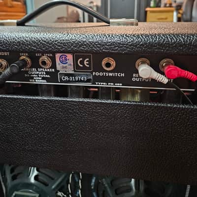 Fender '65 Super Reverb Reissue 45-Watt 4x10" Guitar Combo 2001 - Present - Black image 3
