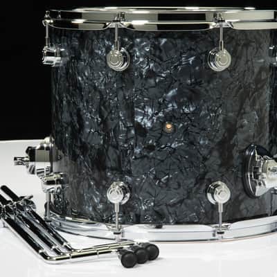 DW Performance Series 12x14 Floor Tom - Black Diamond image 3