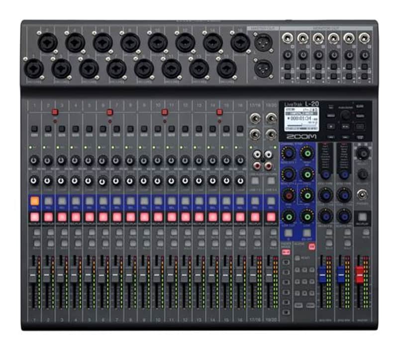 Zoom LiveTrak L-20 20 Channel Digital Mixer And Recorder image 1