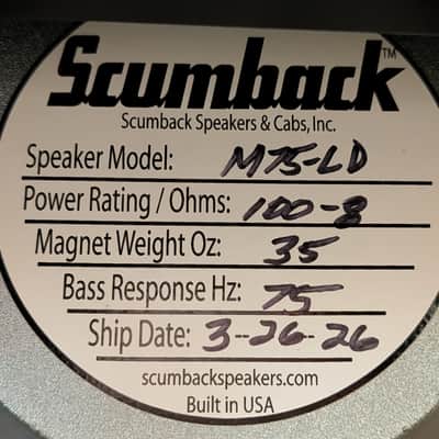 Fuchs ODH Hybrid Guitar Amplifier (300 Watts) Combo + Scumback M75 imagen 6